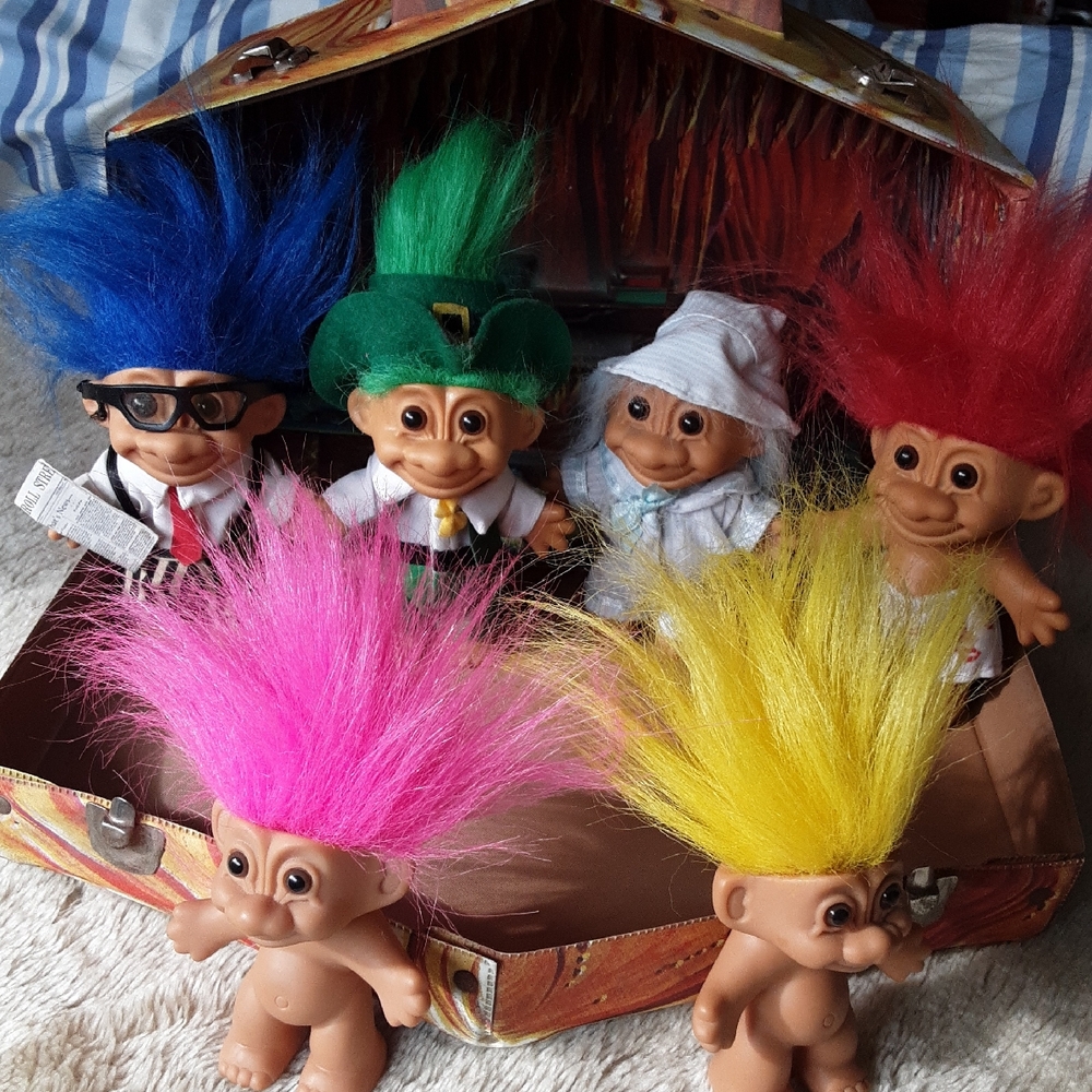 Vibrant Troll Doll Collection